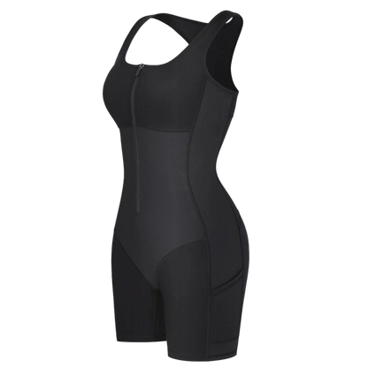 Athletic Sauna Bodyshaper (Black)